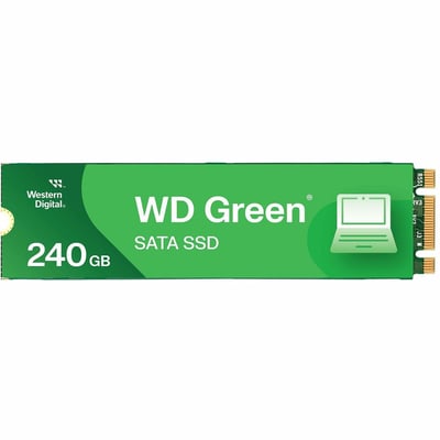 WD Green WDS240G3G0B 240 GB Solid State Drive - M.2 2280 Internal - SATA (SATA/600)