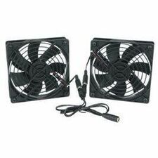 Middle Atlantic T5 Series DC Fan Kit for T5 Conference Table - Thermostatically Controlled 80mm Fan Kit