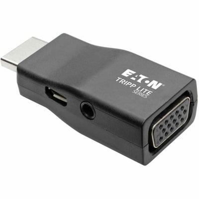 Tripp Lite by Eaton HDMI to VGA Adapter Converter with Audio Compact M/F 1080p @60Hz