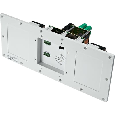 250W TRANSFORMER INPUT PANEL FOR  10INCH SUBWOOFER. WHITE.