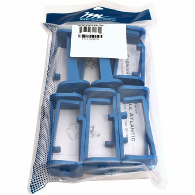 Middle Atlantic Forward D Style Ring Cable Management - D Shaped - 12 Pack