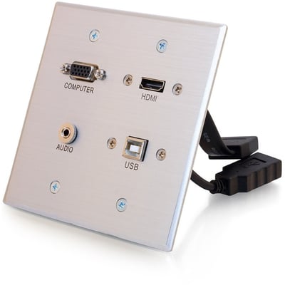 DOUBLE GANG HDMI/USB/3.5MM/VGA DONGLEWP