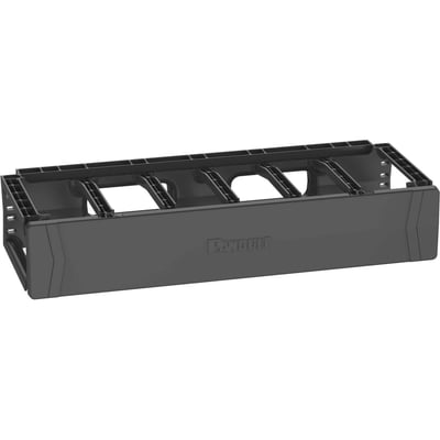 Panduit PatchRunner2 Horizontal Single Sided Manager, 2RU, Black