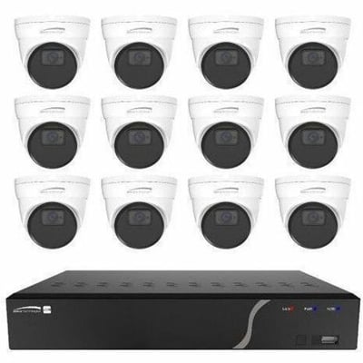 Speco 16 - Channel Network Video Recorder with 16 Built-In PoE Ports - 4 TB HDD