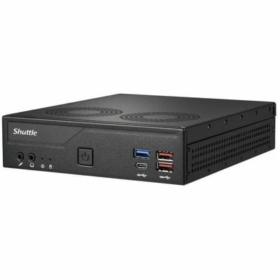 SHUTTLE SLIM DH770 BAREBONE PC H770 CHIPSET NO CPU/RAM/HDD/SSD/OS