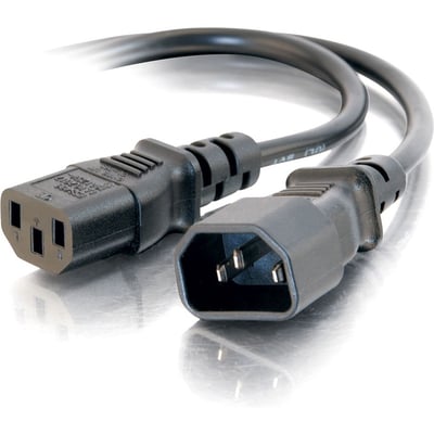 POWER CORD - POWER IEC 320 EN 60320 C13 - FEMALE LEFT GENDER - POWER IEC 320 EN