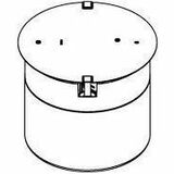 Middle Atlantic Evolution 10STC Recessed Unwired Stem Assembly with Disposable Plate