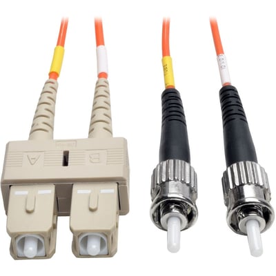 Tripp Lite by Eaton 5M Duplex Multimode 50/125 Fiber Optic Patch Cable SC/ST 16' 16ft 5 Meter