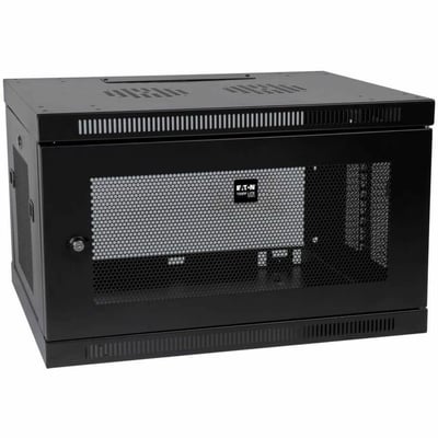 Tripp Lite by Eaton SmartRack 6U Low-Profile Switch-Depth-Plus Wall-Mount Mini Rack Enclosure