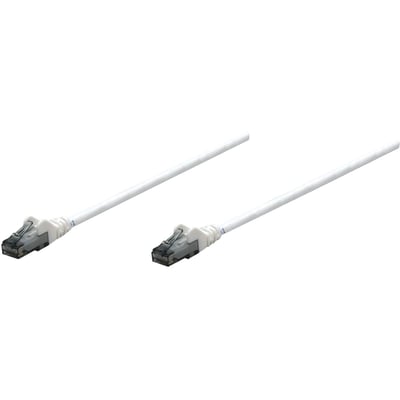 50 FT WHITE CAT6 SNAGLESS PATCH CABLE