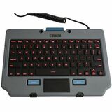 RUGGED LITE BACKLIT KEYBOARD AND QUICK RELEASE KEYBOARD CRADLE
