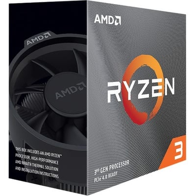 AMD RYZEN3 3300X W/WRAITH STEALTH COOLER 4/8 65W AM4 18MB