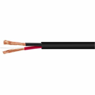 MONOPRICE SPEAKER WIRE CL2 RATED 2-CONDUCTOR 12AWG 250FT BLACK
