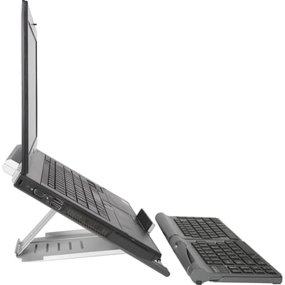 Goldtouch Go Travel Keyboard & Notebook Stand Graphite By Ergoguys
