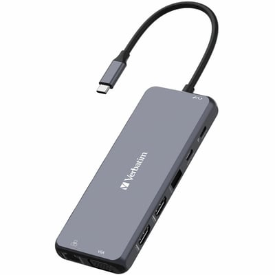 Verbatim USB-C Pro Multiport Hub CMH 14 - 14 Ports