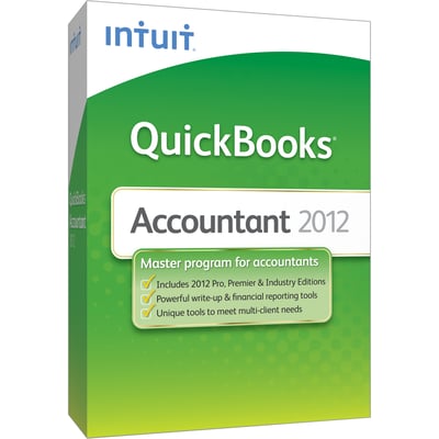 Intuit QuickBooks 2012 Accountant - Complete Product - Standard