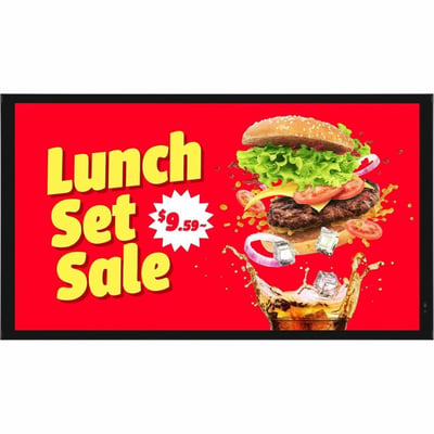 49IN LCD OUTDOOR 1920X1080 WEBOS 6.1 HDMI DP RJ45 RS232