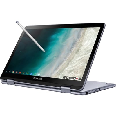 Samsung-IMSourcing Chromebook Plus V2 XE520QAB-K04US 12.2" Touchscreen Convertible 2 in 1 Chromebook - WUXGA - Intel Celeron 3965Y - 4 GB - 64 GB SSD - Silver