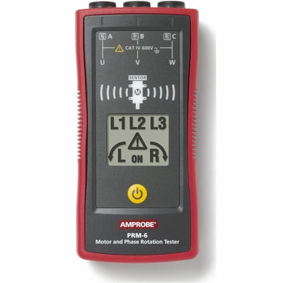 Amprobe PRM-6 Phase Sequence and Motor Rotation Tester
