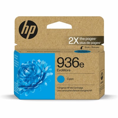 936E EVOMORE CYAN ORIGINAL INK CARTRIDGE
