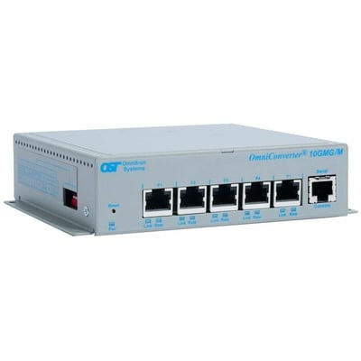 MULTI-GIGABIT SWITCH MANAGED 5 PORT RJ-45 UPLINK DC