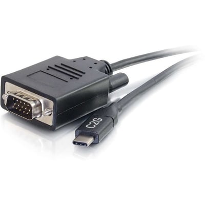 ADAPTER CABLE - USB-C LEFT CONNECTOR - MALE LEFT GENDER - VGA RIGHT CONNECTOR