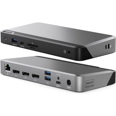 UNIVERSAL TRIPLE 4K DOCKING STATION WITH 100W POWER DELIVERY DX