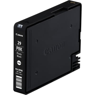 Canon PGI-29PBK Original Inkjet Ink Cartridge - Photo Black - 1 Pack