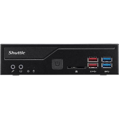 Shuttle XPC slim DH370 Barebone System - Slim PC - Socket H4 LGA-1151 - 1 x Processor Support