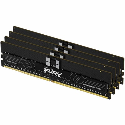 Kingston 128GB (4 x 32GB) DDR5 6400MT/s CL32 FURY Renegade Pro RDIMM Black EXPO