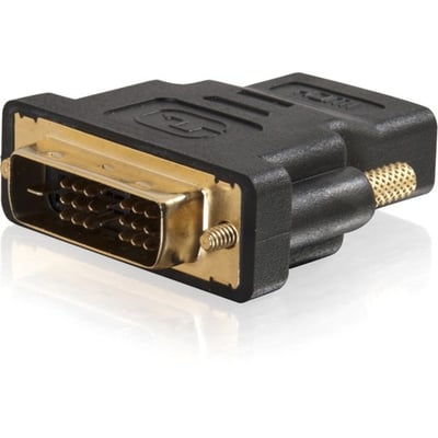 HDMI TO DVI F/M ADAPTER BLACK