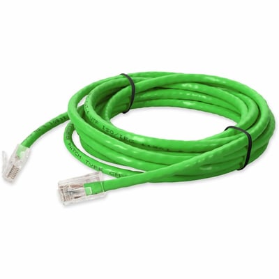 AddOn 3ft Lime CAT 6 PVC Ethernet Cable Non-Booted RJ-45 M/M