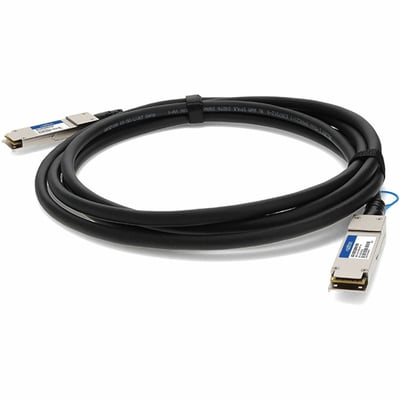 AddOn Cisco&reg; QSFP-100G-CU3M to Mellanox&reg; MCP1600-C003 Compatible TAA Compliant 100GBase-CU QSFP28 to QSFP28 Direct Attach Cable (Passive Twinax, 3m)
