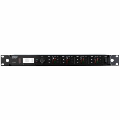 SHURE ULXD4Q=-X52 ULXD4Q QUAD WIRELESS RECEIVER