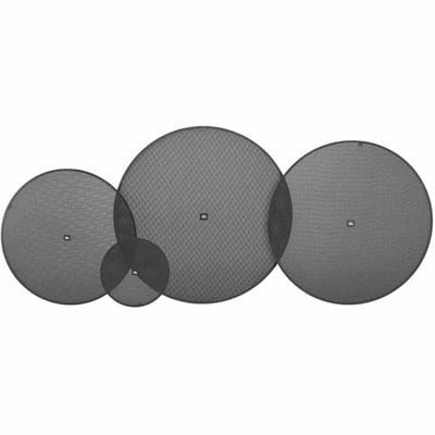 BLK ROUND GRILLEC440.(6GRILLES BLACK ROUND GRILLE FOR C440CS/T