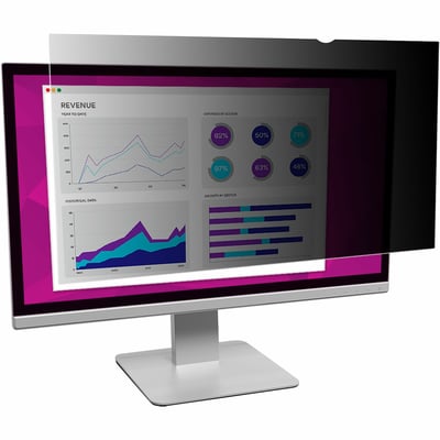 3M High Clarity Privacy Filter for 24in Monitor, 16:9, HC240W9B