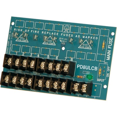 Altronix PD8ULCB Power Distribution Module