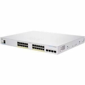 CBS350 MANAGED 24-PORT GE, FULL POE4X10G SFP+ REMANUFACTURED