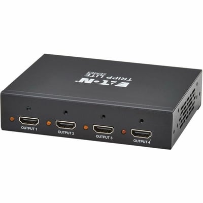 4-PORT HDMI SPLITTER 8K60HZ HDR10+ MULTI-RESOLUTION SUPPORT TAA