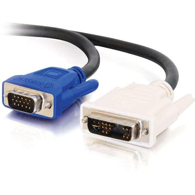 VIDEO CABLE - DVI-A LEFT CONNECTOR - MALE LEFT GENDER - VGA RIGHT CONNECTOR - MA