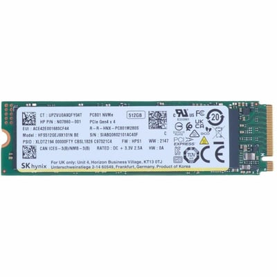 HP 512GB PCIE SSD
