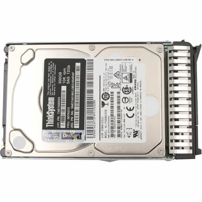LENOVO 300GB 10K 12GB/S 2.5 SAS 512N HDD REFURB