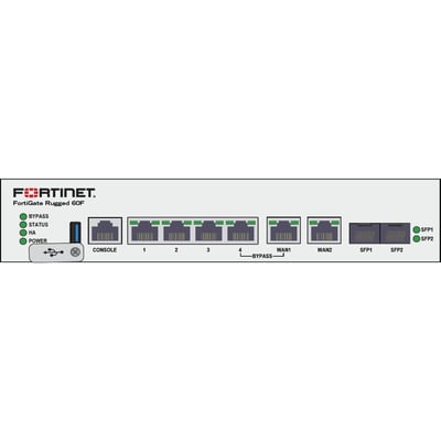 Fortinet FortiGate Rugged FGR-60F Network Security/Firewall Appliance