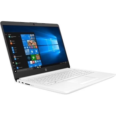 HP 14" Notebook - 1366 x 768 - (AMD A-Series A4-9125 Dual-core (2 Core) 2.3 GHz) - 4 GB Total RAM - 64 GB Flash Memory - Snow Flake White