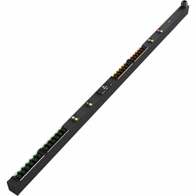 Vertiv PowerIT VP1U60A1 Basic High Density rPDU, Vertical, Single Phase, 24 Combination C13/C19 Outlets, 60/63A, 240V, 0U