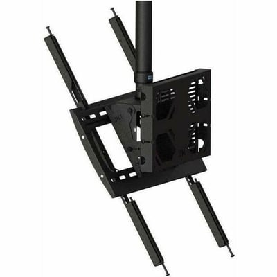 ULTRA TILT PORTRAIT DUAL SWIVEL CEILING MNT DISPLAY 75IN  200LBS