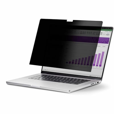 StarTech.com StarTech.com 15-inch MacBook Air 2023 Laptop Privacy Screen, Removable and Reversible Anti-Glare Blue Light Filter, Magnetic