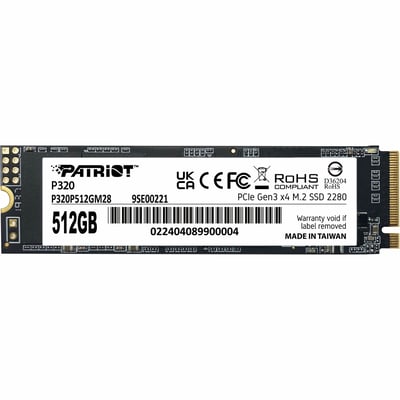 PATRIOT P320 512GB M.2 2280 PCIE GEN3 X4 SSD