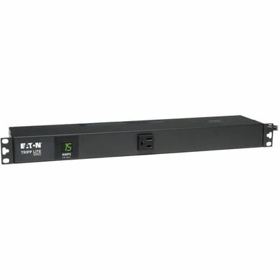 Tripp Lite by Eaton PDU 1.4kW Single-Phase Local Metered PDU 120V Outlets (13 5-15R) 5-15P 100-127V Input 15 ft. (4.57 m) Cord 1U Rack-Mount