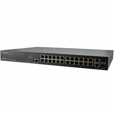 MANAGED POE++ SWITCH 24-PORT 10/100/1000BASE-T POE++ AND 2
